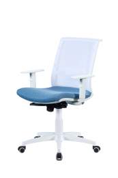 Кресло Рондо П белый пластик